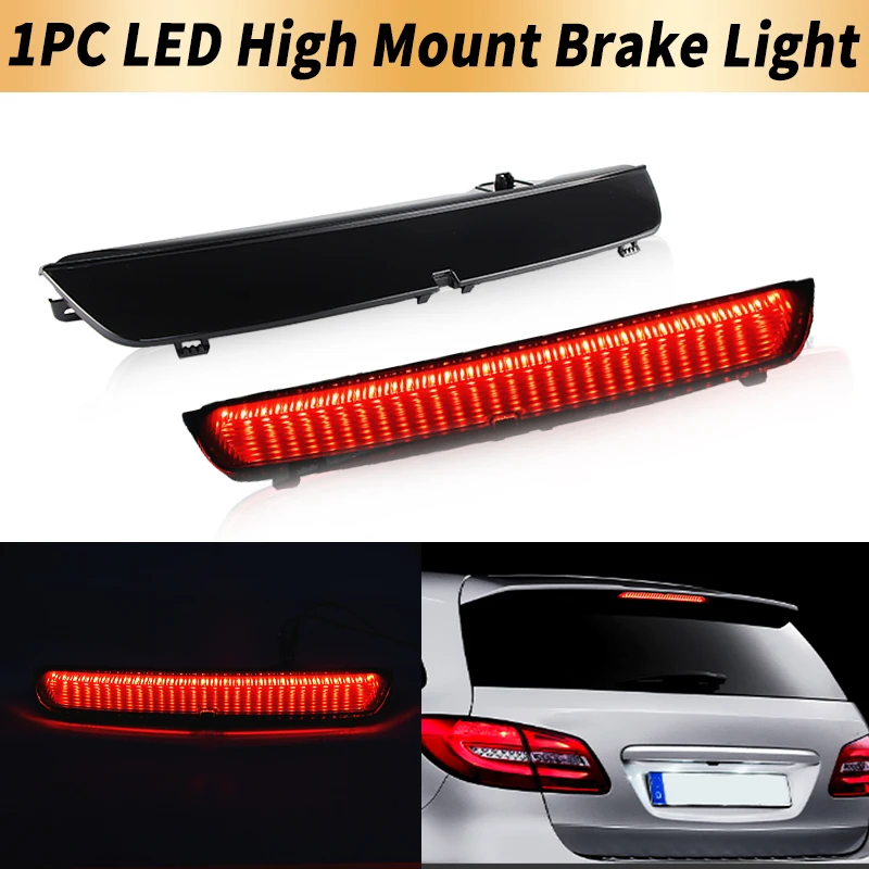 

1 шт. светодиодный дополнительный стоп-сигнал Canbus для Mercedes-Benz B-Class W246 W242 2011-2018, задний предупреждающий фонарь, автомобильный аксессуар