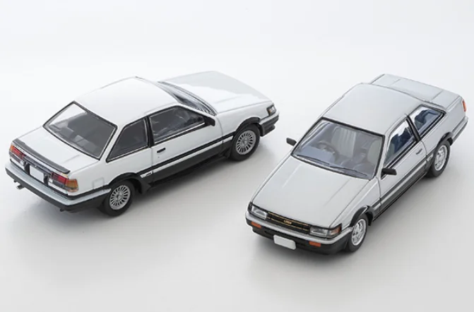 

24.7 Tomytec Tomica TLV N304C N284C Corolla Levin 2-door ae86 GT-APEX Limited Edition Simulation Alloy Car Model Toy Gift