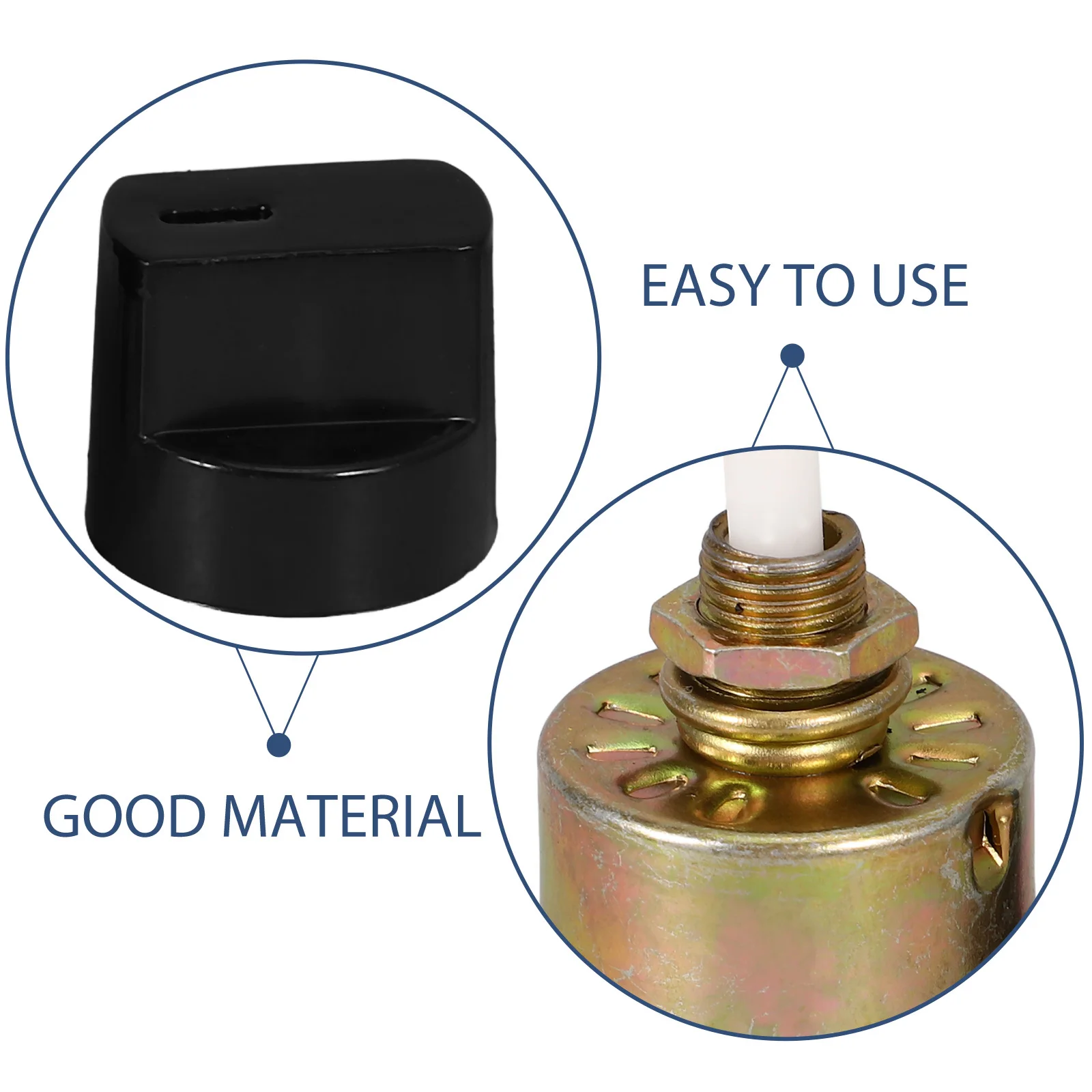 

Air Conditioning Rotary Switch Knob 3 Speed Adjustable for Car Truck Equipment Easy Install for Heavy Duty Vehicles