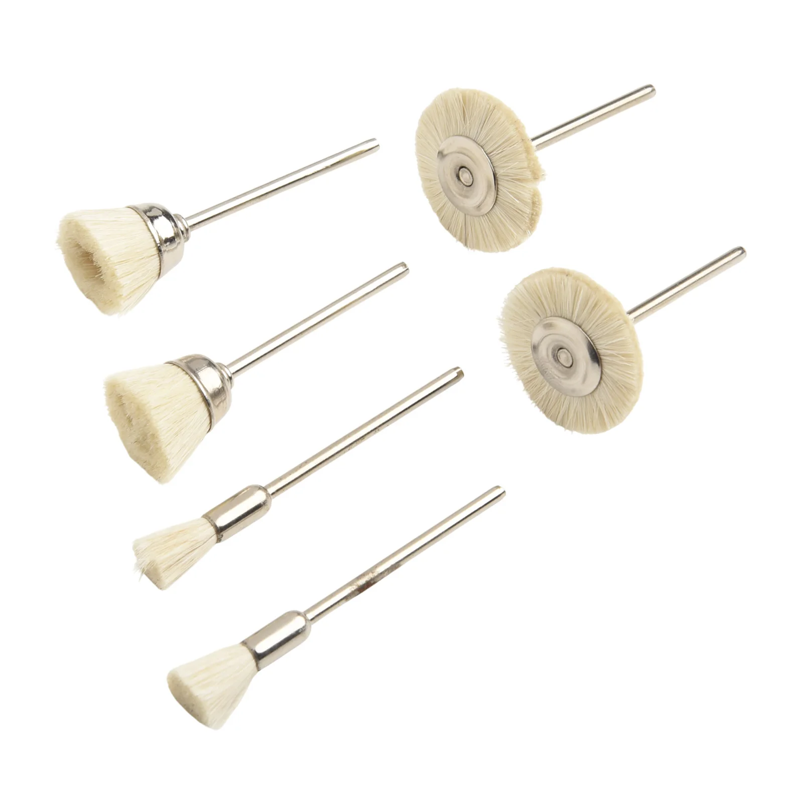 Cleaning Brushes Grinder Rotary Equipment For Engraver For Mechanical Tool 15-25mm 2.35mm 6PCS 6pcs Cleaning Brush