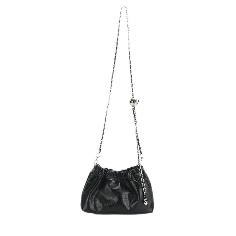 

YIFAN Genuine Leather Handbag Purse Women's Bag Solid Color Shoulder Crossbody Bags Lady Messenger Small Tote for Women Girls
