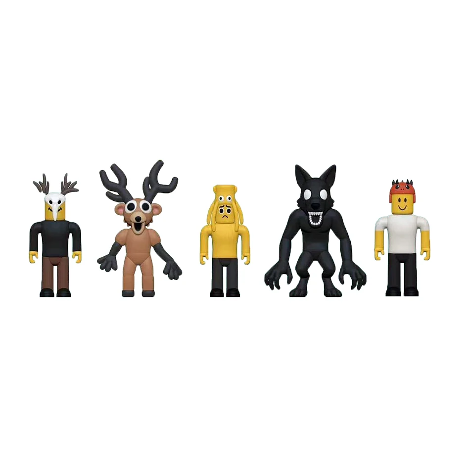 Cadeau 1-24 stuks Nachten in het Bos blind box figuren beeldje uil geit wolf hert 99 Nachten in het Bos beeldje plastic speelgoed cadeau