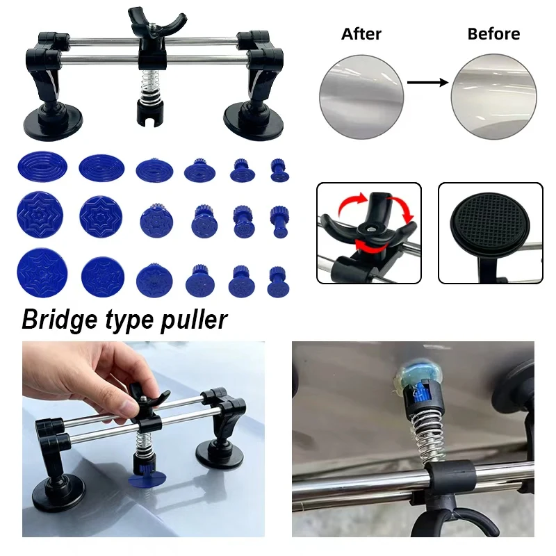 Auto Paintless Dent Repair Tools Puller EU Plug Glue Gun T-Shaped Sliding Hammer Tool Car Dent Repair Kit General Motors Repair