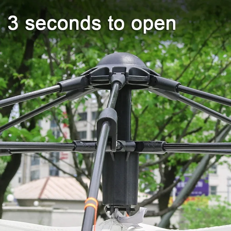 Barraca de acampamento de viagem de auto-condução ao ar livre barraca de abertura rápida automática portátil à prova de chuva barraca à prova de sol abrigo de sol