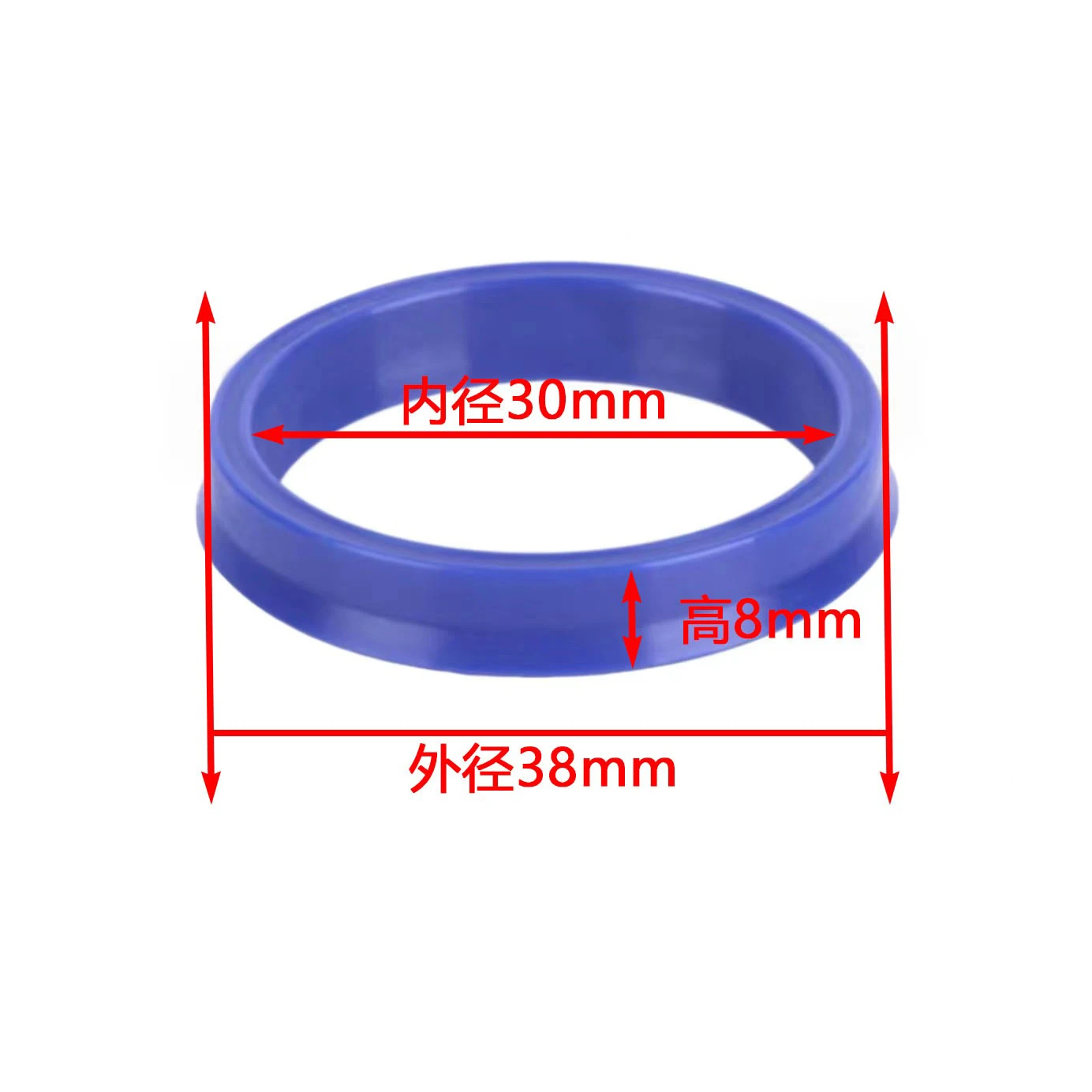 Polyurethane material U-shaped sealing ring UN hydraulic cylinder oil seal