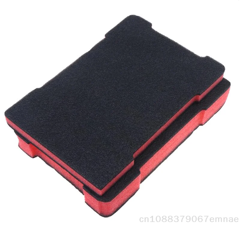 [ZYAS] Juego de insertos de espuma de doble grosor compatibles con 48-22-8435, revestimientos de espuma para caja de herramientas, almohadillas de espuma EPE amortiguadoras para caja de herramientas