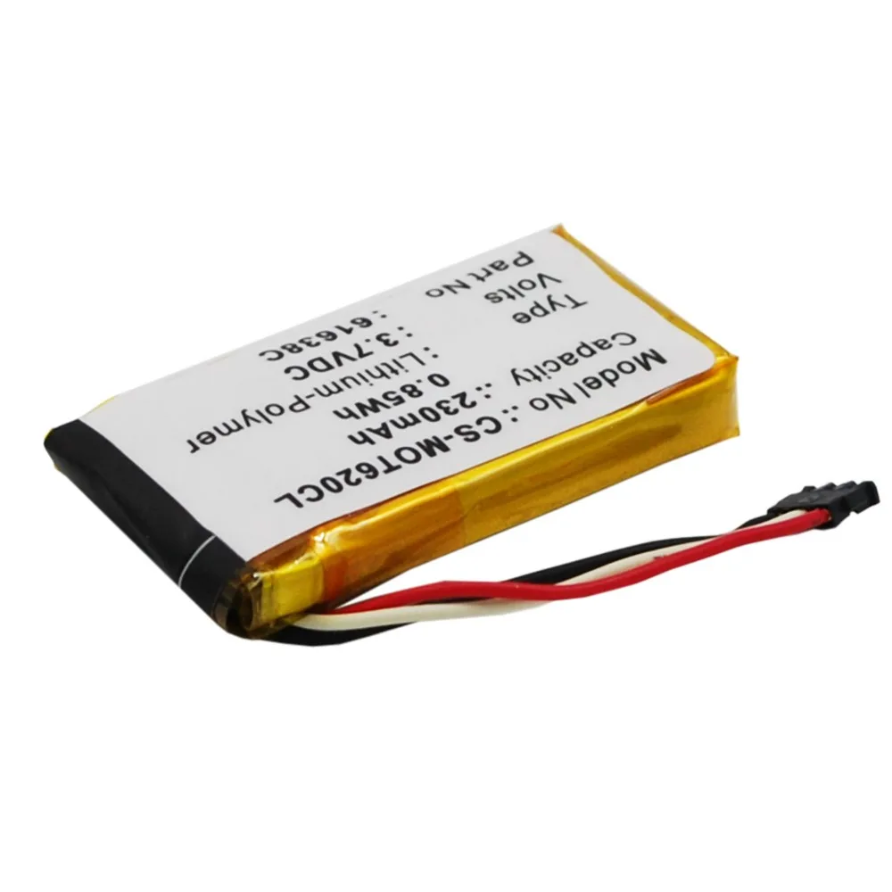 Cameron Sino Cordless Phone Battery 61638C  SNN5904A for Motorola  DECT 6.0 IT6 IT6-2 Motoactv 230mAh Li-Polymer