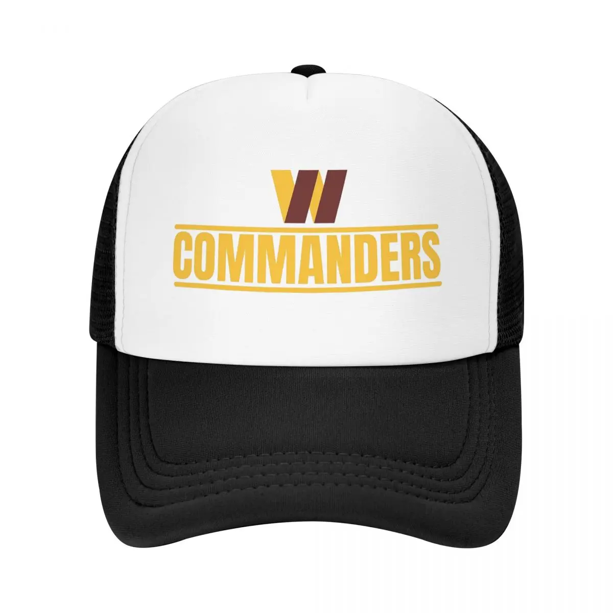 Washington Commanders Football Team Cap Fashion Mesh Baseball Caps Adjustable Hat Hip Hop Unisex Baseball Hats Polychromatic