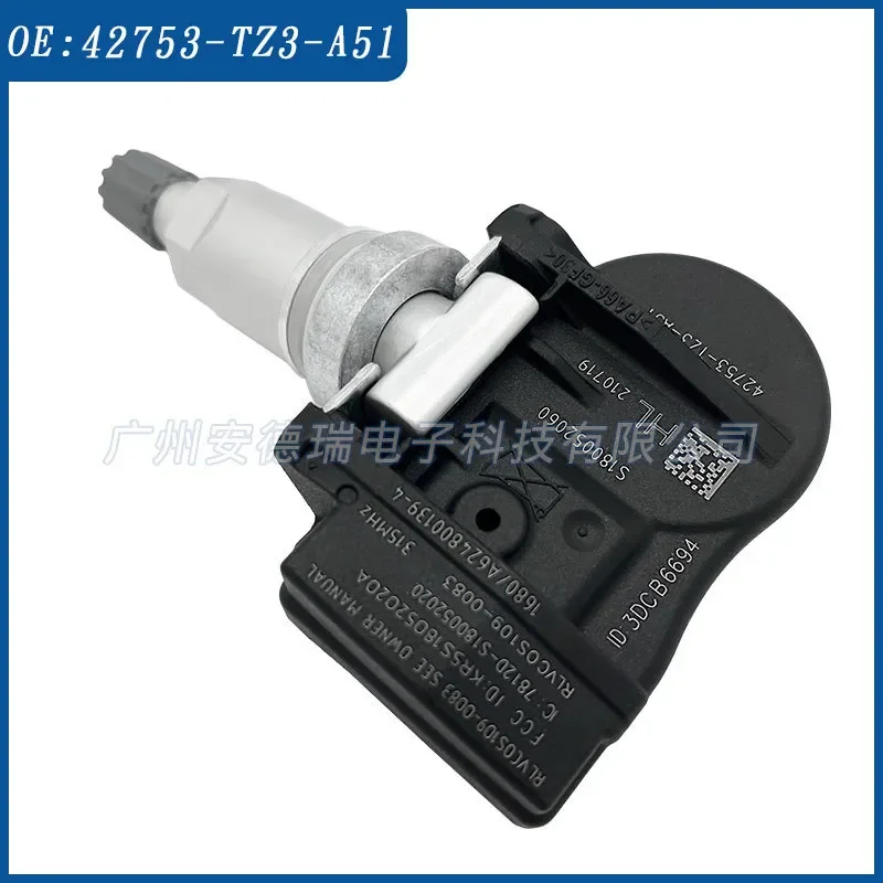 1pc sensor TPMS Tire Pressure Sensor for Honda Acura 42753-TZ3-A51 2015-2020