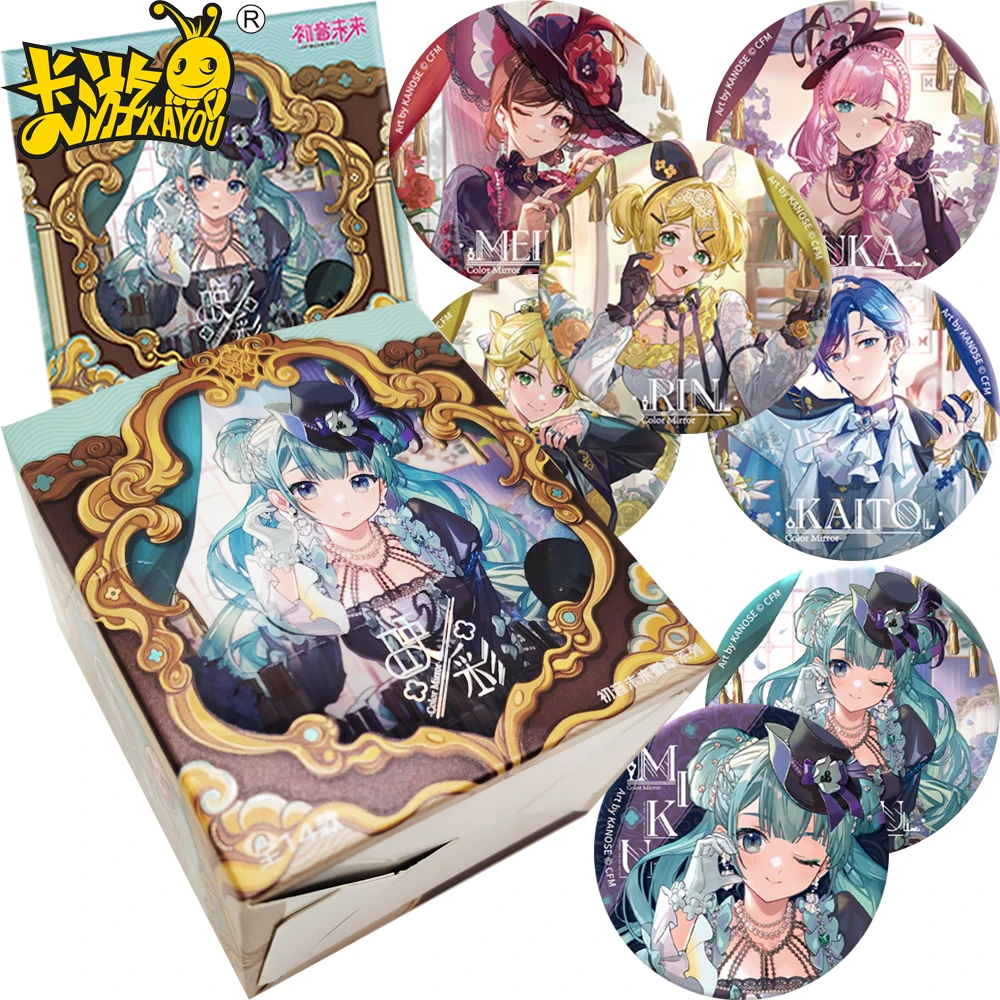 

Genuine Kayou Hatsune Miku Exquisite Badge Classic Popular Virtual Singer Cartoon Creative Brooch Backpack Accessories Toy Gift
