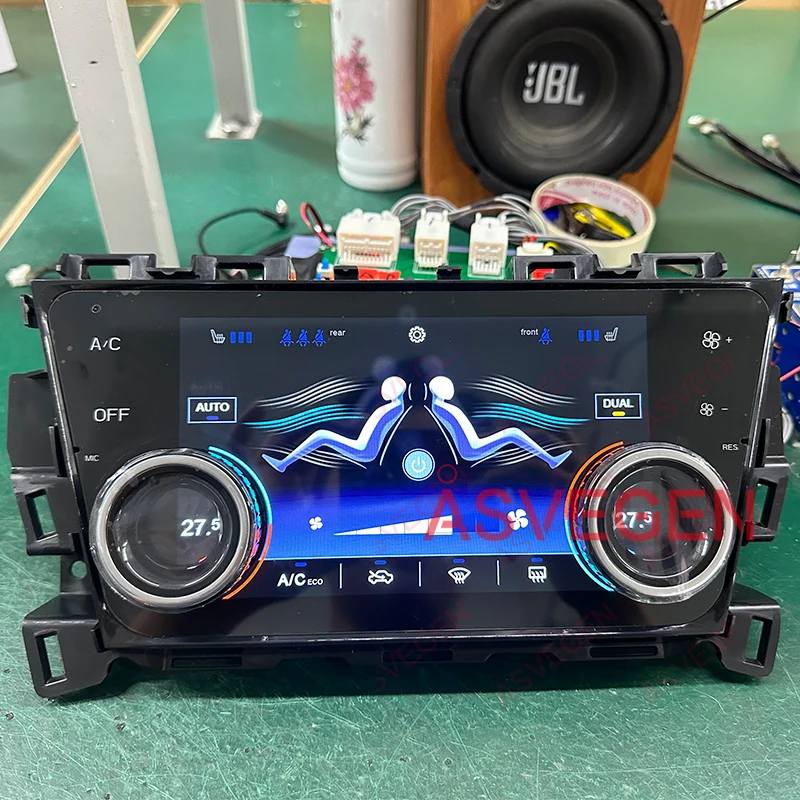 Car AC Panel Screen For Mazda 3 Axela 2014-2019 Air Conditioning LCD Multimedia Android Car Radio Board