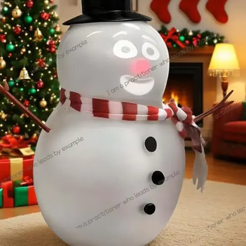 

Talking Animated Blink Snowman