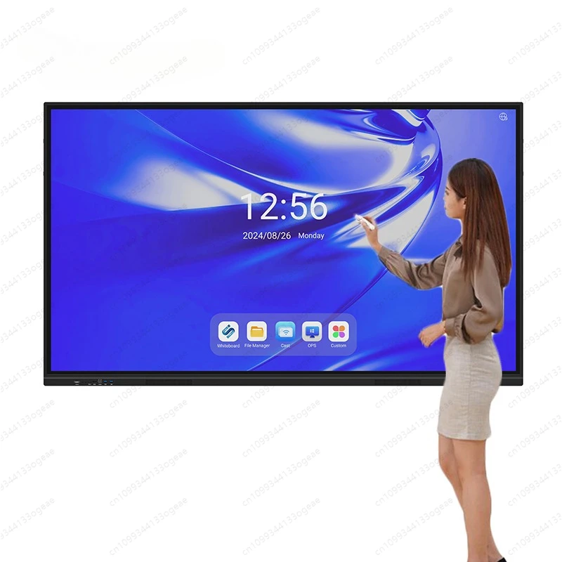 85 98 100 Inch Interactive Flat Panel 4k Lcd Digital Interactive Smart Boards for Schools Teaching