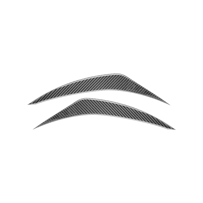 Headlamp Eyebrow Decoration Cover Trim Sticker for Corolla 2006 2007 2008 2009 2010 2011 2012 Car Exterior Accessories