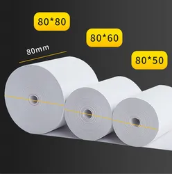 50 rolls POS thermal 80 * 60 thermal cash register paper paper printing paper a supermarket pos 80 mm