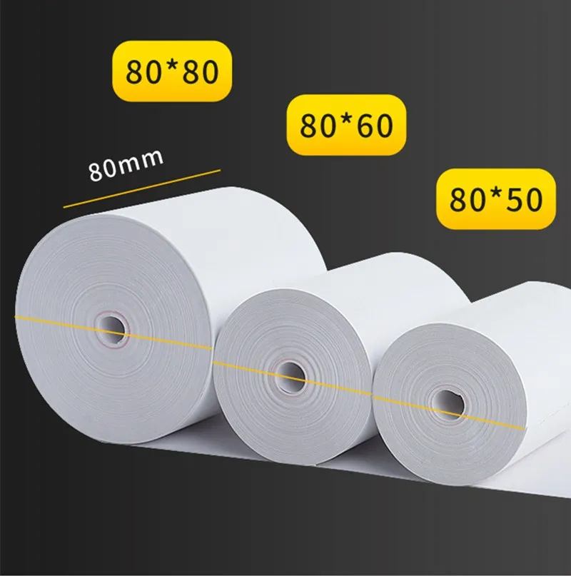 100 rolls POS thermal 80 * 80 thermal cash register paper paper printing paper a supermarket pos 80 mm