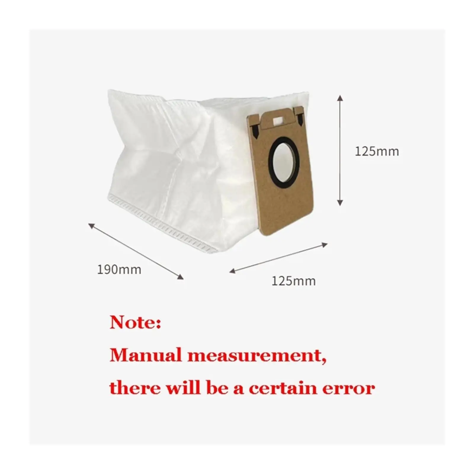 Accessories Dreame Bot D10 Plus RLS3D Robot Vacuum Cleaner Hepa Filter Mop Main Side Brush Dust Bag Replacement Parts