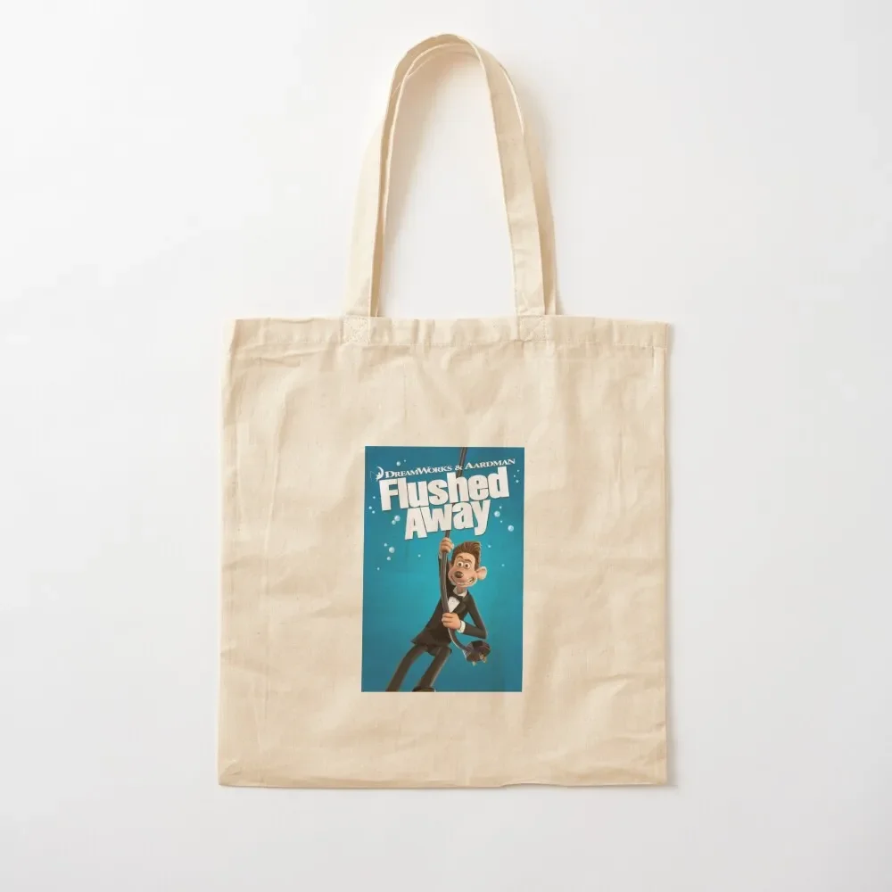 

Flushed Away Tote Bag personalized tote Portable shopping bag free delivery bags Tote Bag