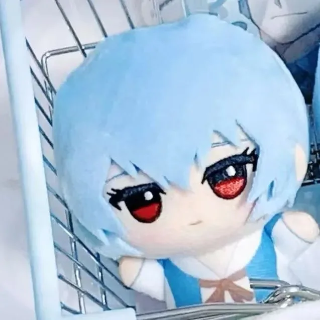 10cm Neon Genesis Evangelion‌ Peripheral Products Ayanami Rei Kaworu Nagisa Soryu Asuka Langley Cute Cotton Doll Plush Doll - view 4