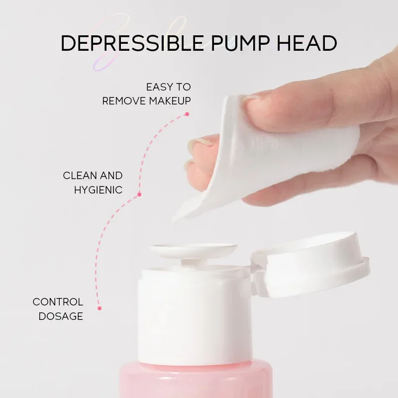 100ml Japón Sakura removedor de maquillaje agua extracto de flor de cerezo limpieza profunda poros de la cara refrescante suave húmedo maquillaje quitar