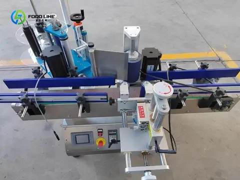 Customized Desktop Semi Automatic Adhesive Wine Round Bottle Labeling Machine Small Labeling Machine