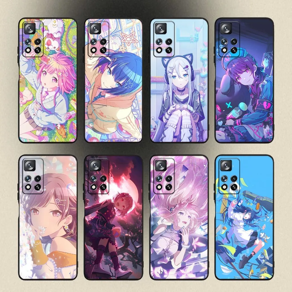

Game P-ProjectS S-SEKAI Cute Phone Case For Samsung Galaxy A20,A21s,A22,A31,A32,A52,A53,A72,73,A80,A91 Soft Black Cover