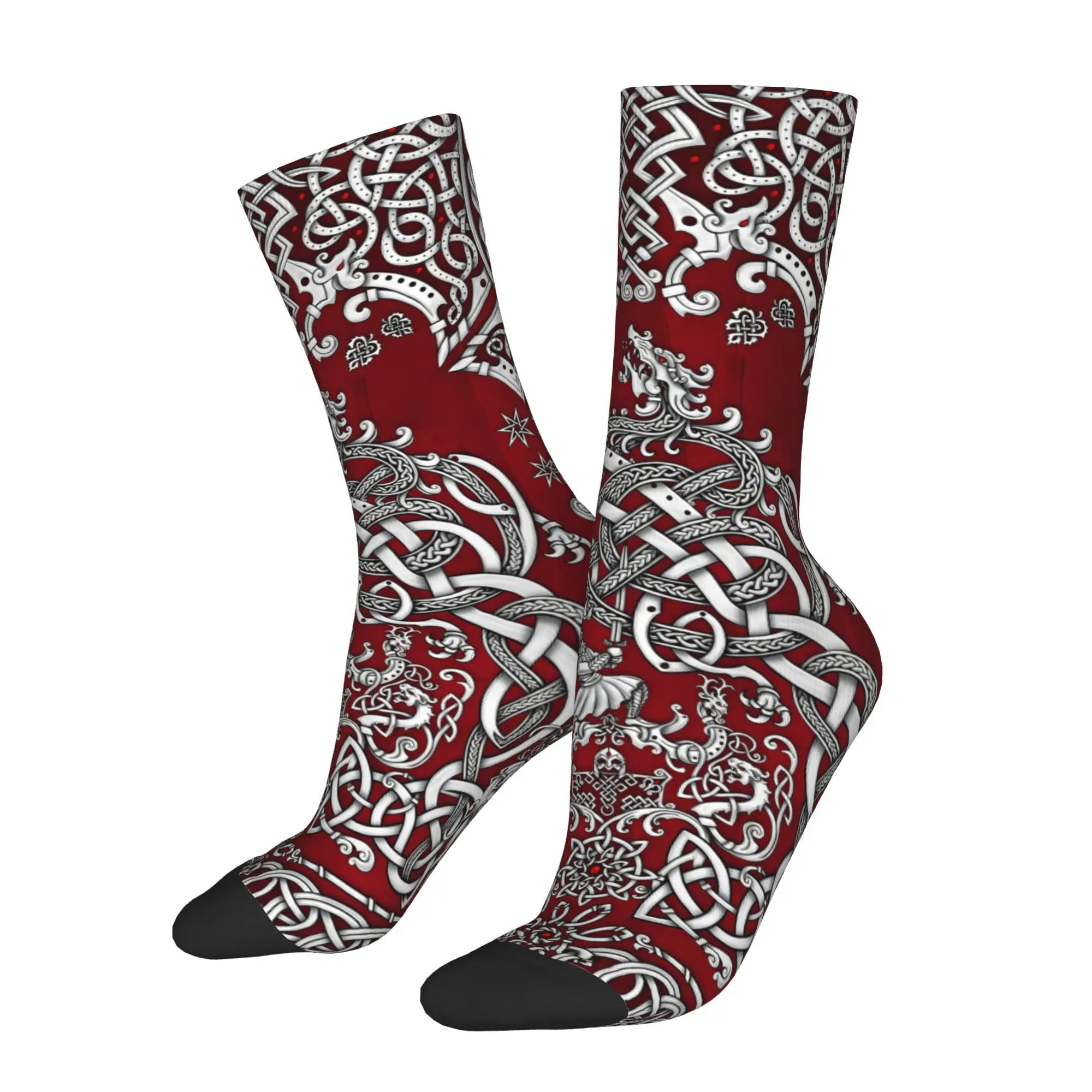 

Stylish Viking Socks Male Mens Women Winter Stockings Hip Hop