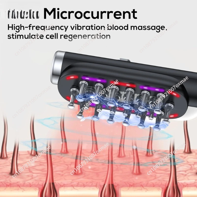 Red light RP radio frequency health comb micro current red light hair care hair care occurrence