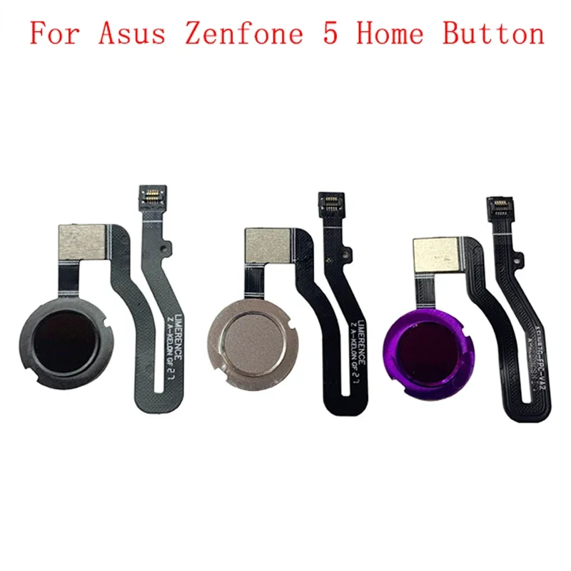 Fingerprint Sensor Home Button Flex Cable For Asus Zenfone 5 ZE620KL Touch Sensor Ribbon Repair Parts