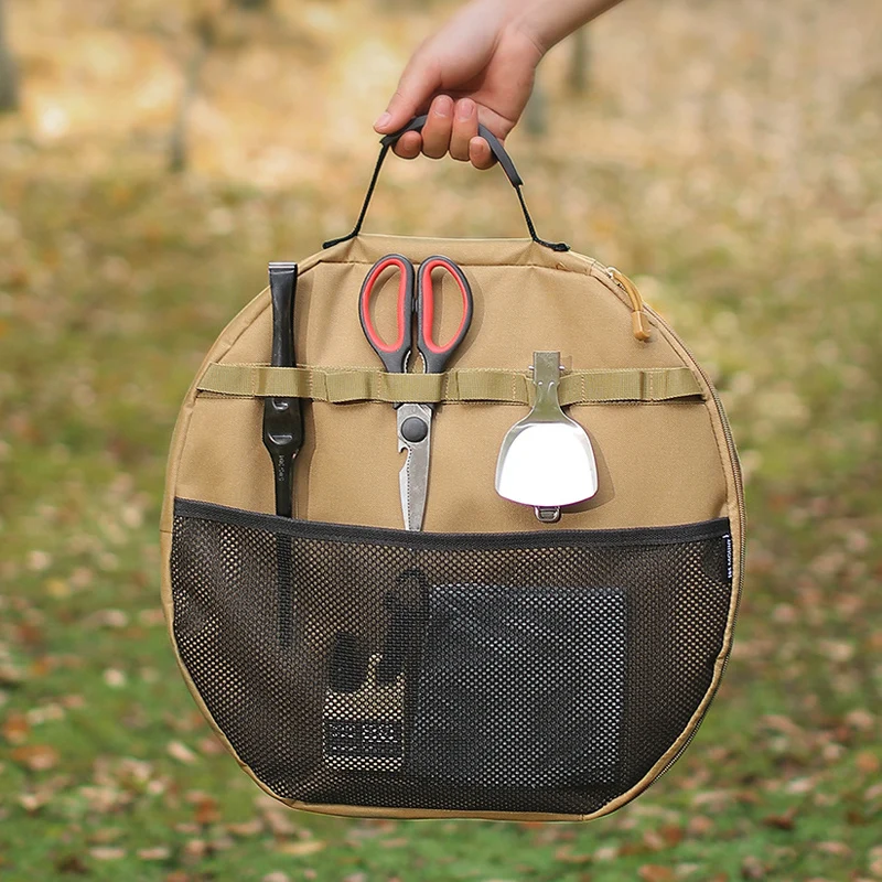 ถุงเก็บถาดอบมัลติฟังก์ชั่นกลางแจ้ง, กระเป๋าเก็บกระทะ, กระเป๋าปิคนิคแบบพกพา