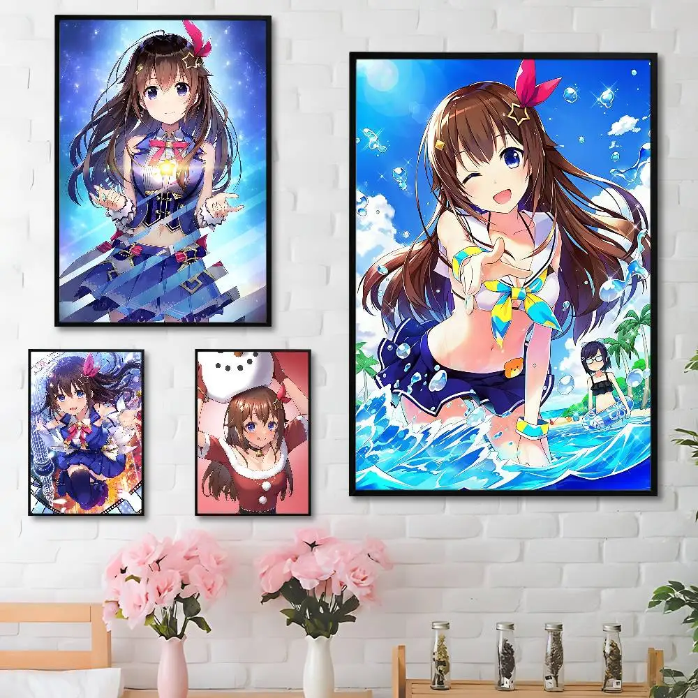 

Cute T-Tokino S-Sora Poster HD Art Sticky Wall Waterproof Home Living Room Bedroom Bar Aesthetic Decoration