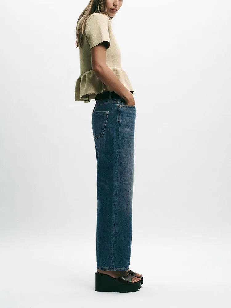 Faionable محبوك ort-Sve جولة Ne Jaet خريف 2025 وصول جديد المرأة ort تنورة Sle ملابس خارجية 24222 7 #3