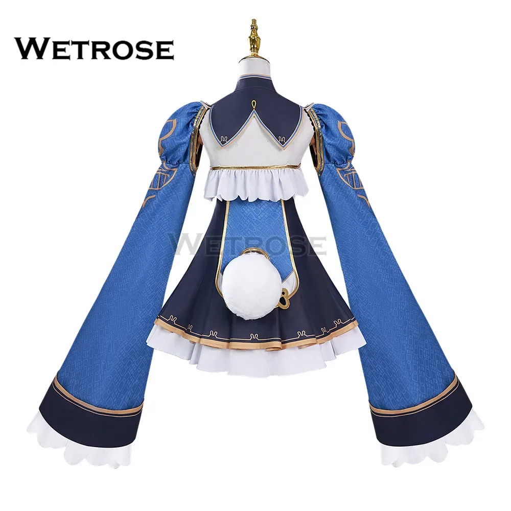 【Wetrose】متوفر في المخزون Pekora Usada Zombie زي جديد للبشرة أزياء تنكرية Hololive Holo Vtuber Kusa Peko مجموعة شعر مستعار للهالوين وعيد الميلاد