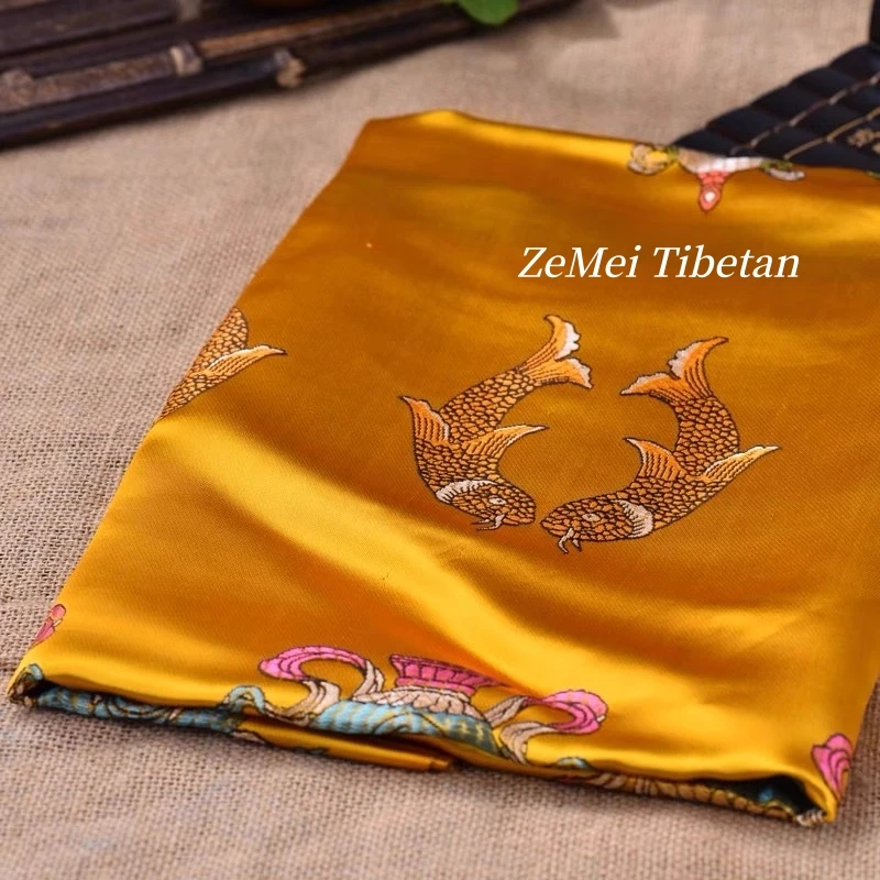 Tibetan-Style Hada Tantric Five Colors Cloth Nationality Auspicious Buddhist ItemThickened Silk Embroidery Hada Decorative - view 3