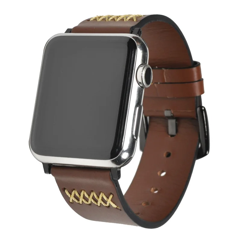 Braided Leather Strap For Apple Watch Band 10 9 8 7 46mm 45mm 44mm iwatch 6 5 4 SE/2 41mm 40mm Sports Bracelet 42mm Accessories