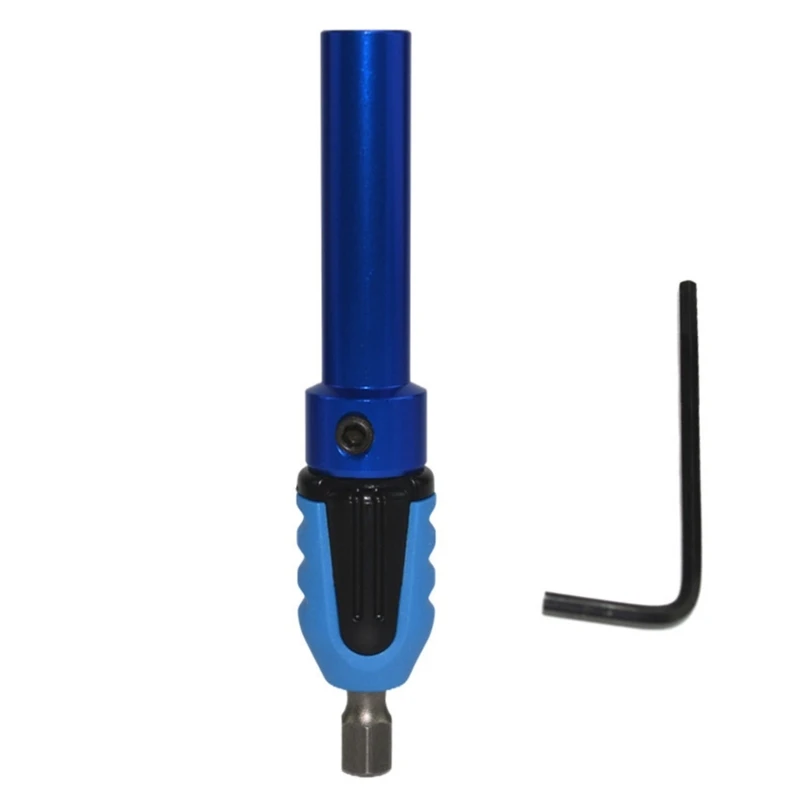 

Screwdriver Drill Bit Holder Extension Set With Safety Screwing Feature