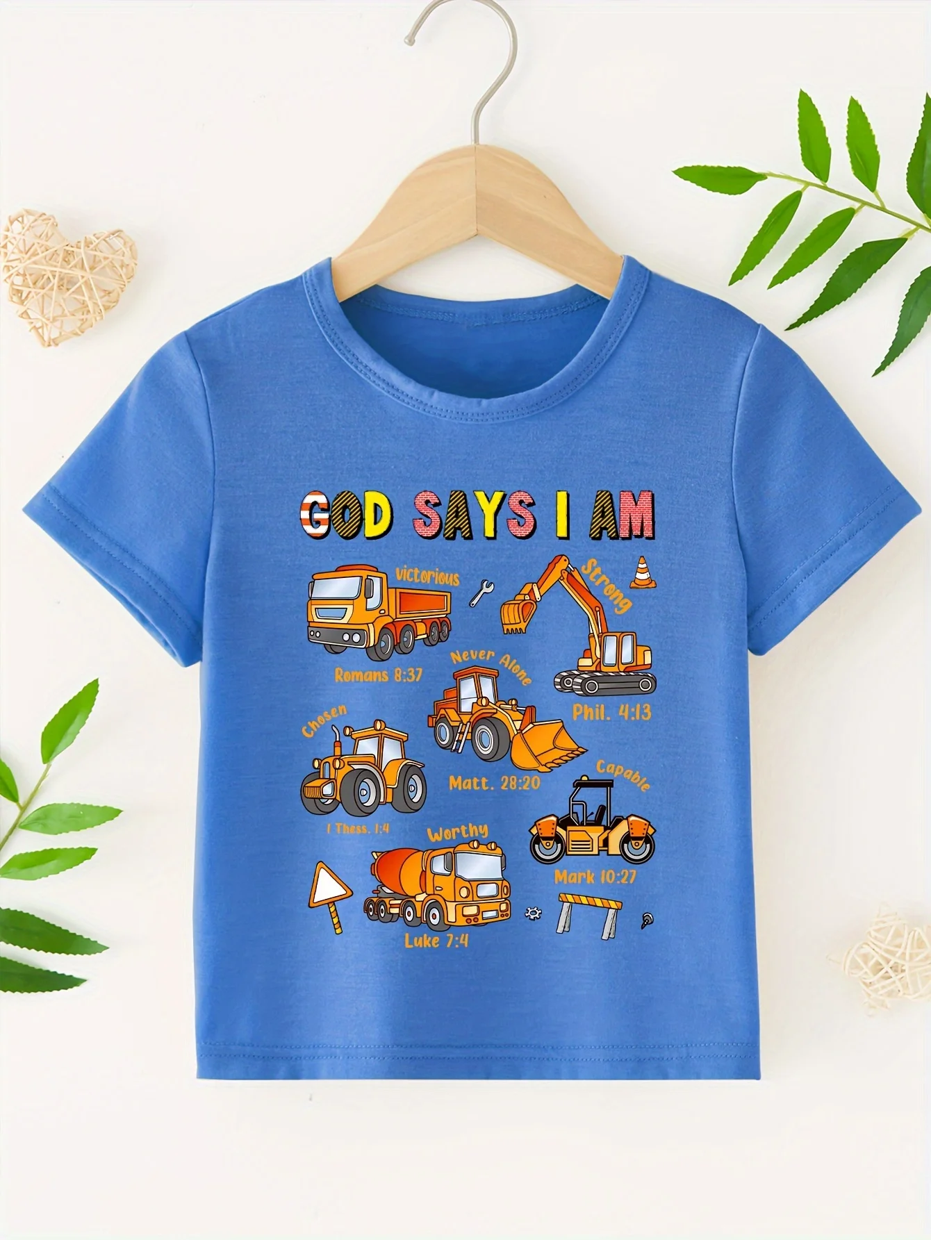 God Say I Am An Engineer T Shirt For Kids Funny Tshirts Cartoon Boys Girls Summer Short Sleeve Tee Tops