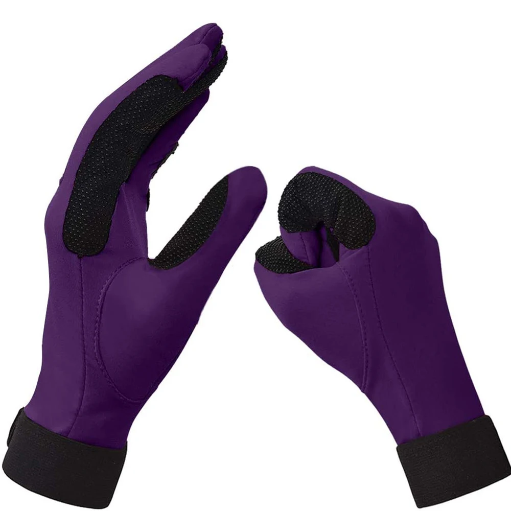 Bulk Quantity Best Selling Unique Style Waterproof & Windproof Breathable Genuine Leather Western Horse Riding Gloves For Unisex