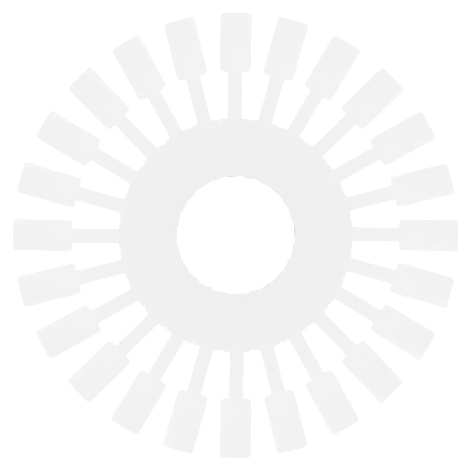 

50 шт. пустых ценников-наклеек для ювелирных изделий: серег, ожерелий, браслетов. Удобные клейкие этикетки для учета и маркировки ювелирных украшений.