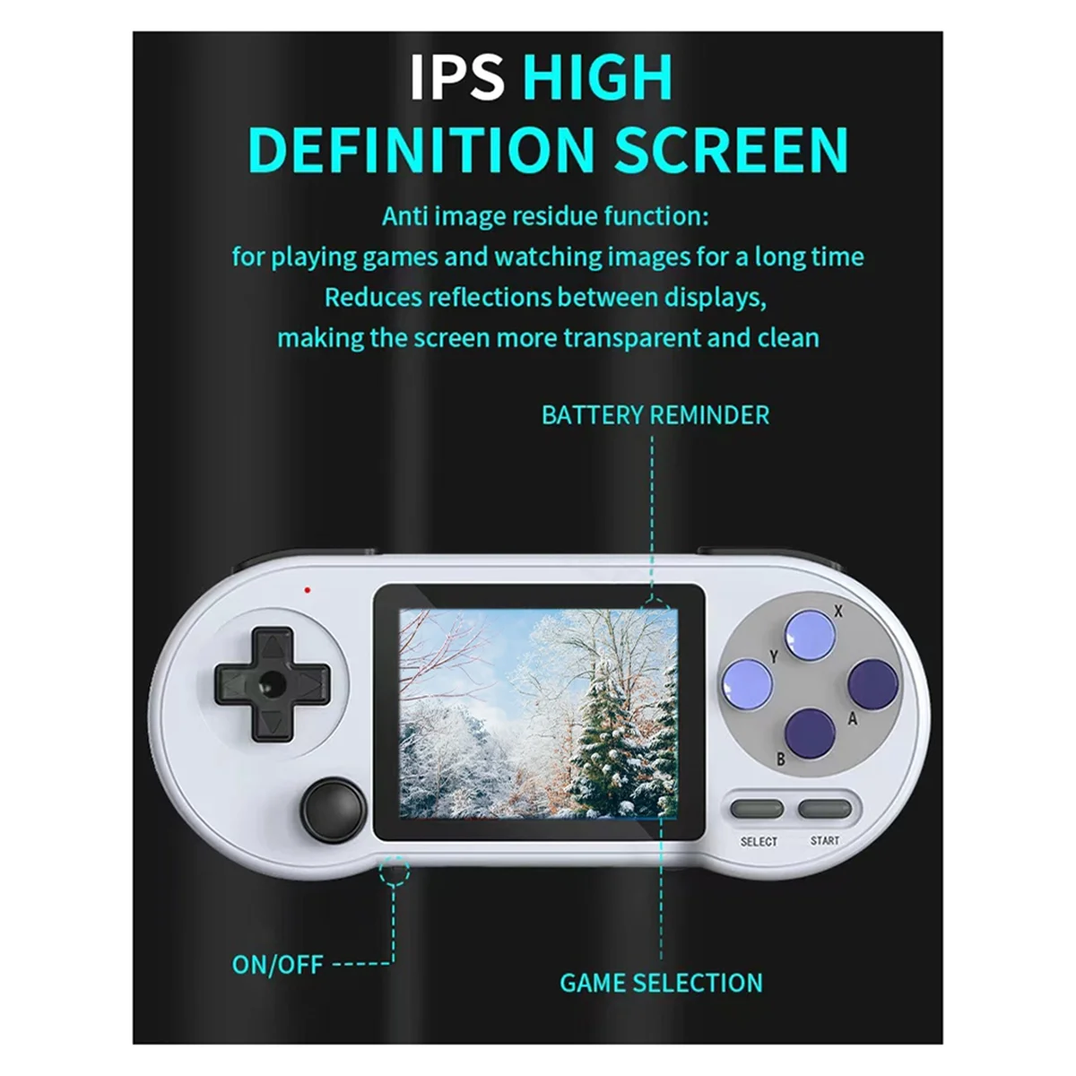 

Портативная игровая консоль 2025 + SF2000, встроенная 6000 игр, портативные игровые плееры, классическая мини-видеоигра в стиле ретро для / SNES