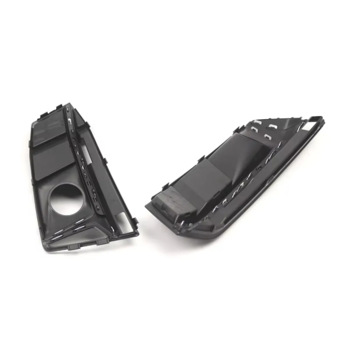 Front Bumper Fog Light Grille Cover for Audi A4 B9 S-Line S4 2016-2019 Left Right Pair 8W0807681G 8W0807682G