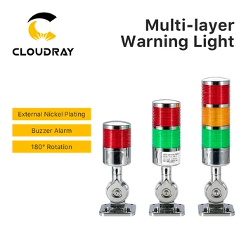 Cloud ray industrielle mehr schicht ige Stapel leuchte LED-Signal Alarm Warnleuchte DC 12V ~ 24V AC 110V ~ 220V für Maschinen alarm lampe