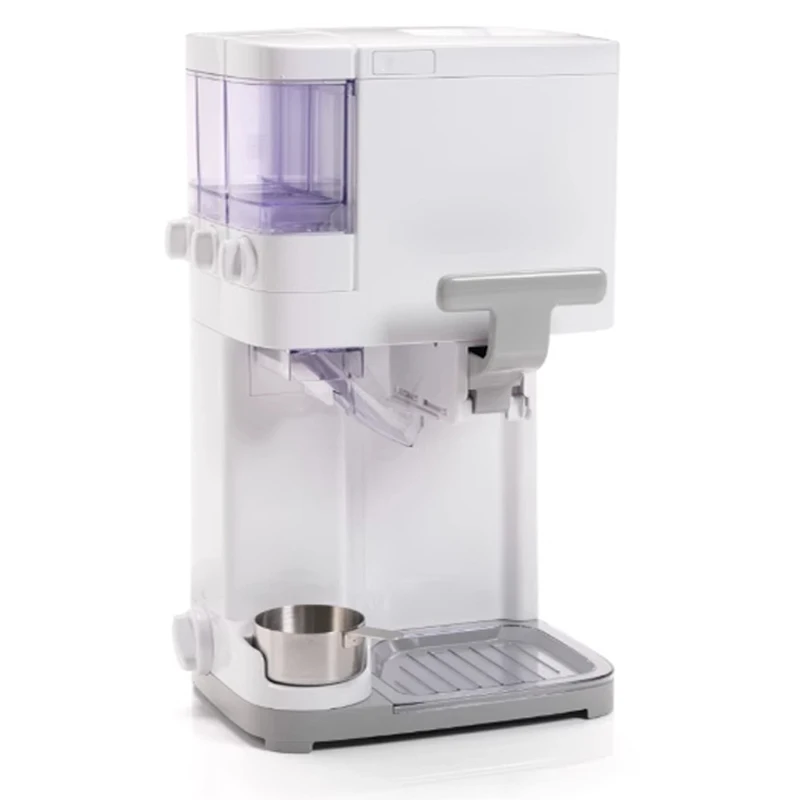 صانع الآيس كريم 1.42 لتر 6 حصص جاهز في 20 دقيقة ماكينة صنع الآيس كريم المنزلية الصغيرة 220 فولت