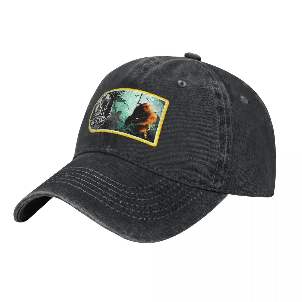 

Bigfoot, Dogman, Mothman, UFO's; National Cryptid Society Baseball Cap western Hat Kids Hat Rugby For Men Women's