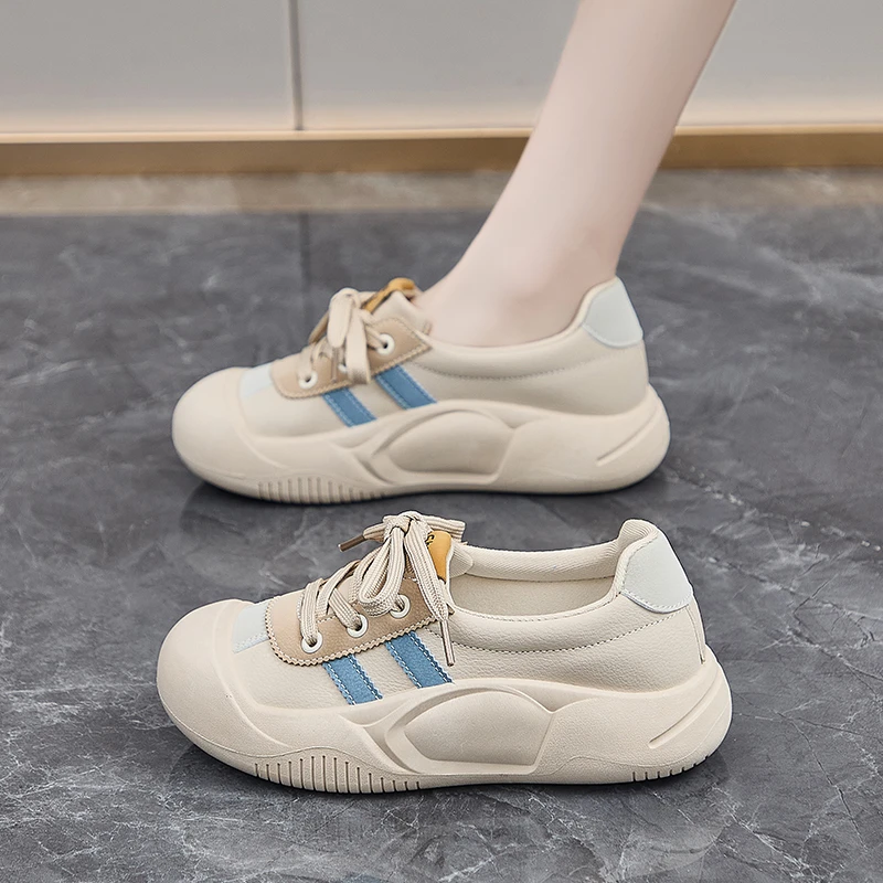 Women Casual Platform Sneakers 2024 Autumn New Fashion Casual Shoes for Women Elevating Shoe Female Sport Shoes Running Shoes