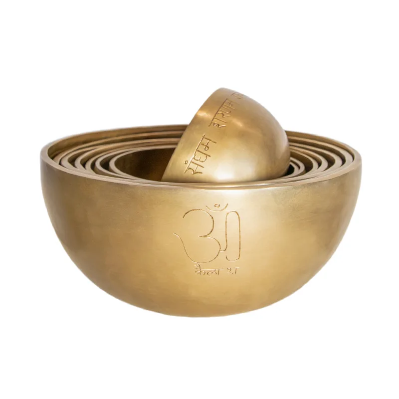 Nepalese Handmade Singing Bowl, Bowl Set, Sound Healing, Yoga Meditation, Meditation Concert, Bronze Bowl Musical Instrument