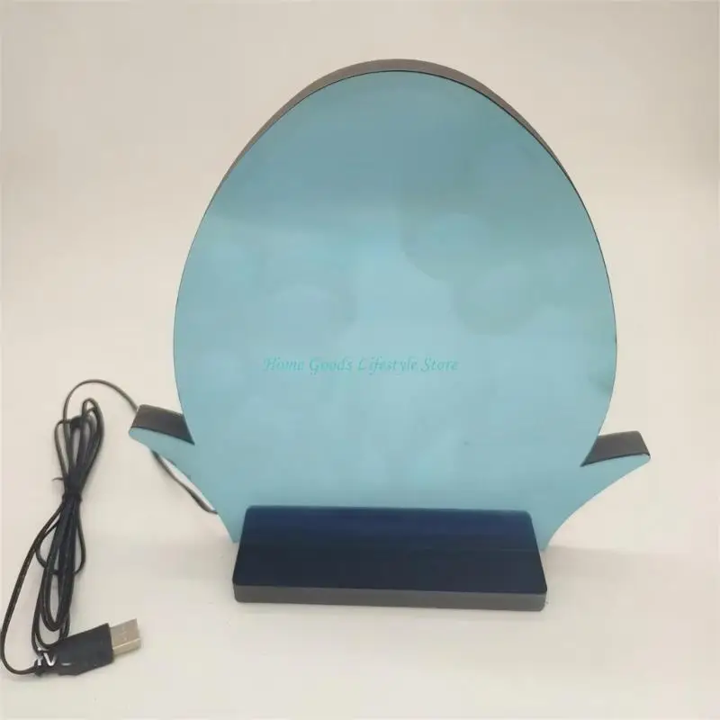 E74E LED Festival Light Easter Eggs Infinitely Mirror Tunnel Light for Home Decoration