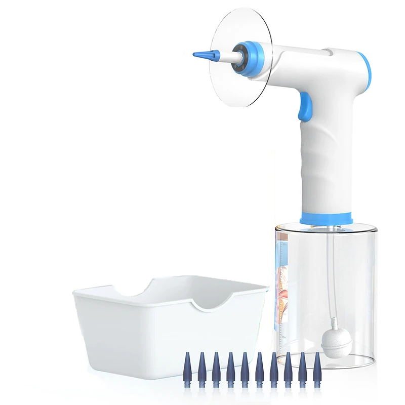 Electric Ear Wax Removal Tool 4 Pressure Mode Ear Flush Kit with Ear Cleaner Health Care for Adults Ear Canal Washer Kits