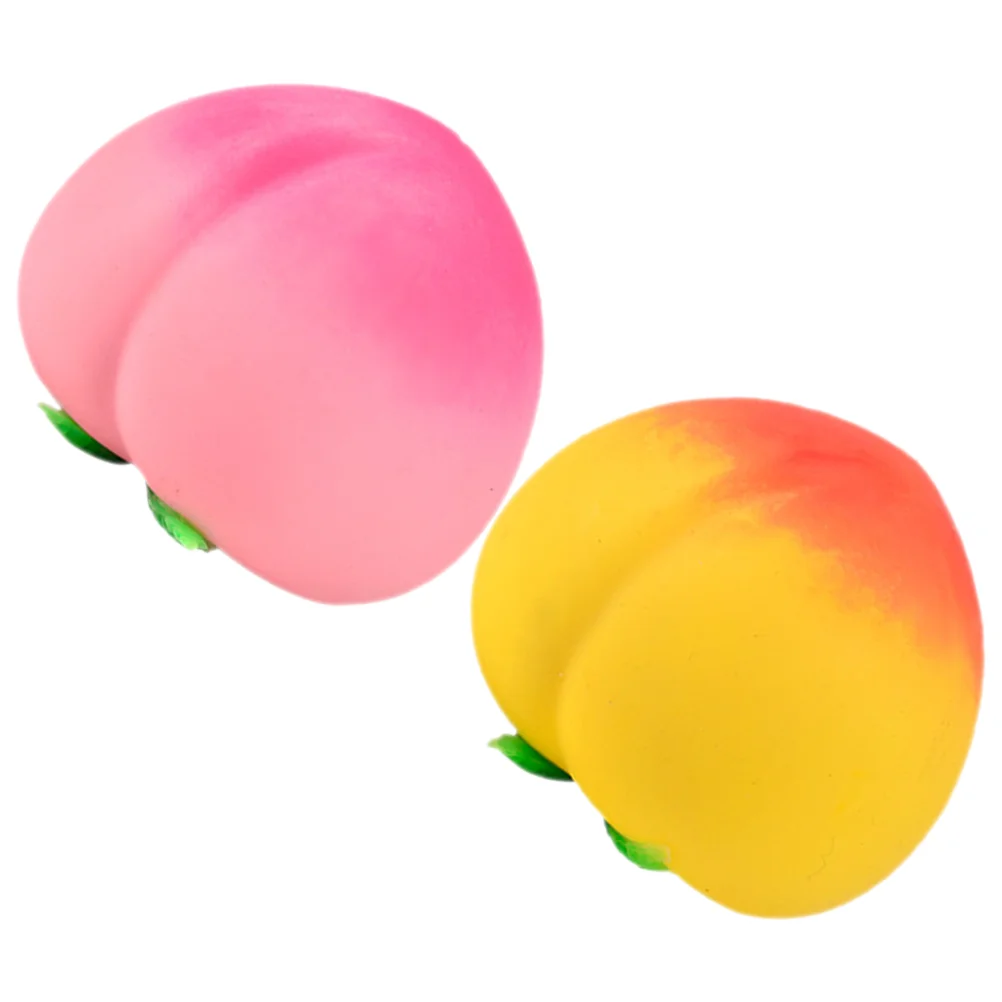 Fidget Toys Bulk Decompression Sensory Party Favors Office Stress Reduce Fruits Shaped Squeeze Tongue Ball