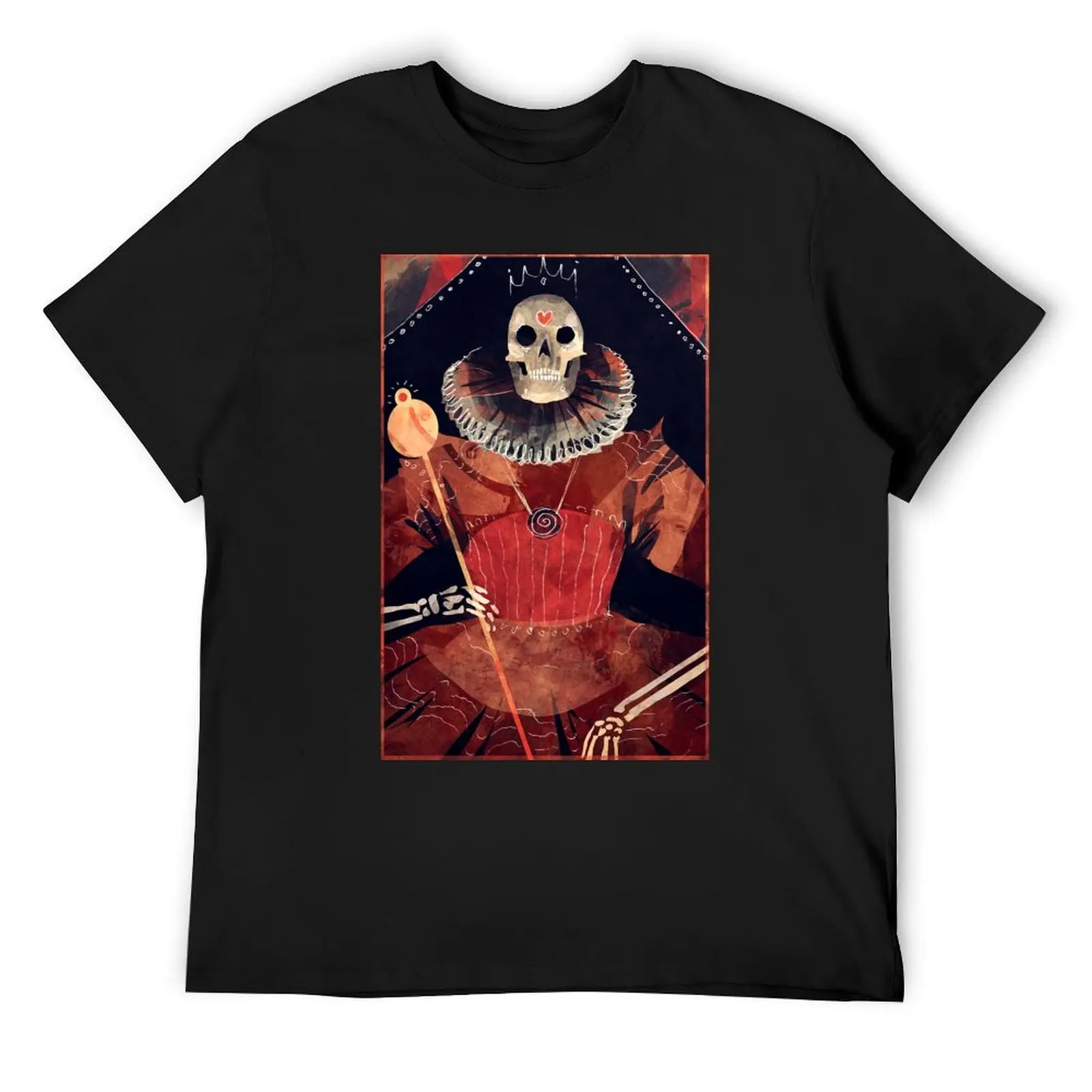 

Ancient Queen T-Shirt oversized graphic tee fashion shirts vintage anime shirt fitted t shirts for men
